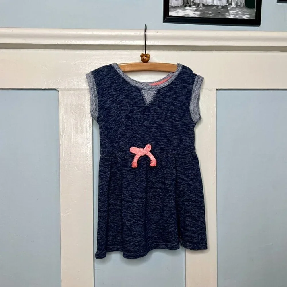 Cat & Jack Navy & Pink Dress